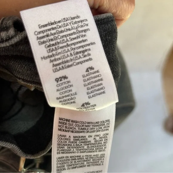 MOTHER the patch pocket twister sneak jeans in up in smoke - Picture 16 of 16